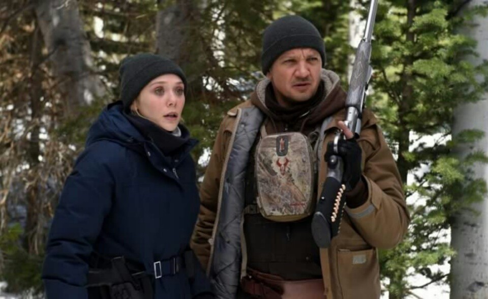 Jeremy a Elizabeth vo filme Wind River